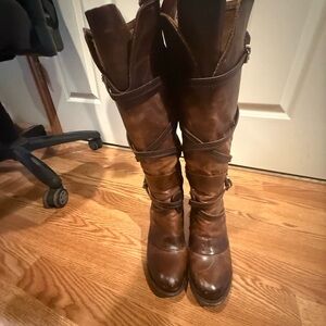 Freebird by Steven Brown Lace Up Boots